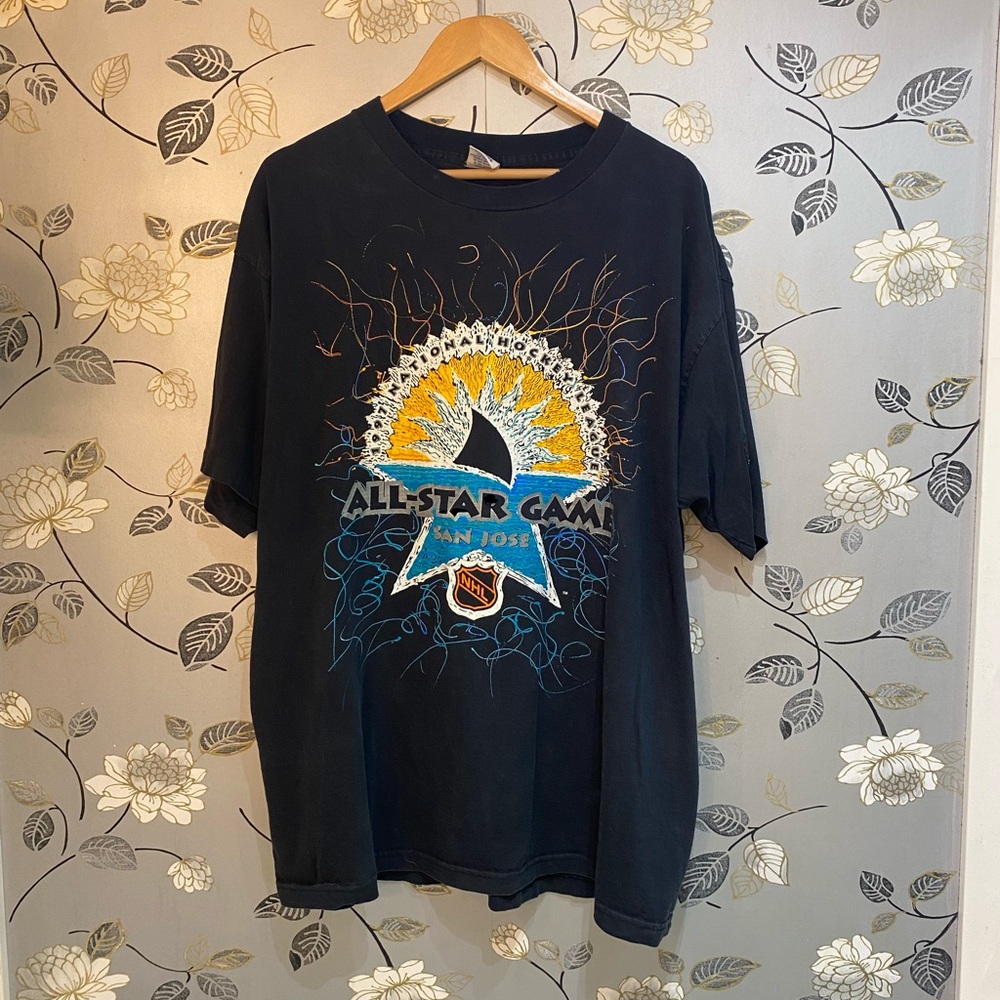 90s San Jose Sharks NHL All Star Game Tee